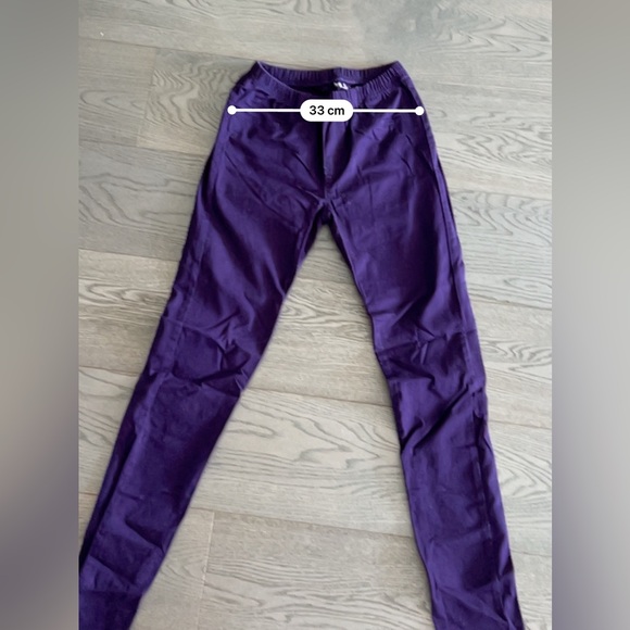 Brand New Giordano (Hong Kong brand) Purple Spring Pants Size S - Picture 6 of 6